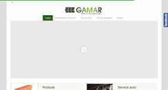 Desktop Screenshot of gamar.ro